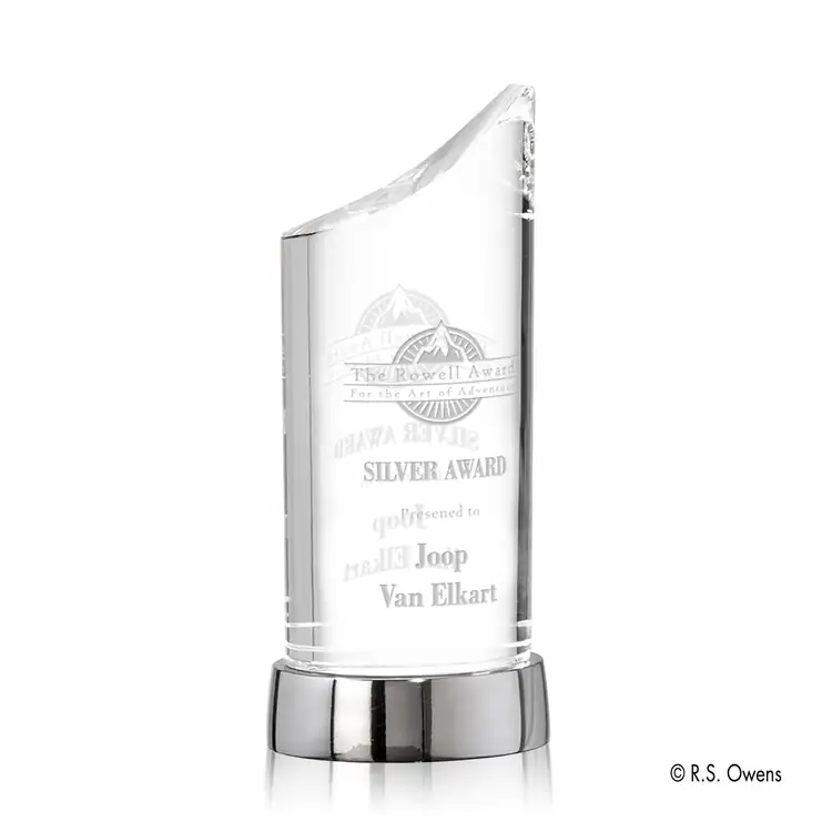 R.S. Owens Portal Optical Crystal Award #2