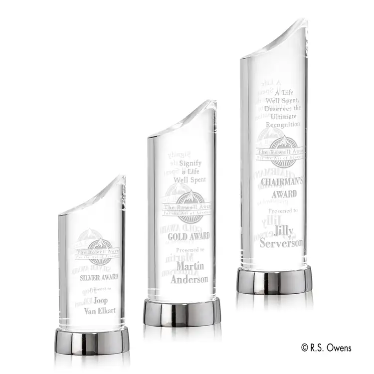 R.S. Owens Portal Optical Crystal Award