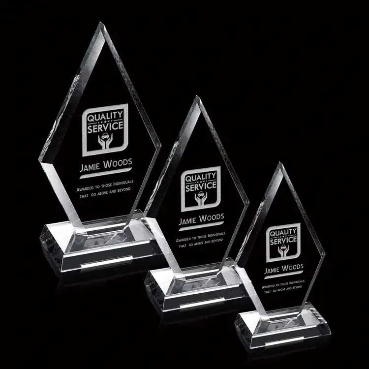 Premier Diamond Starfire Crystal Award