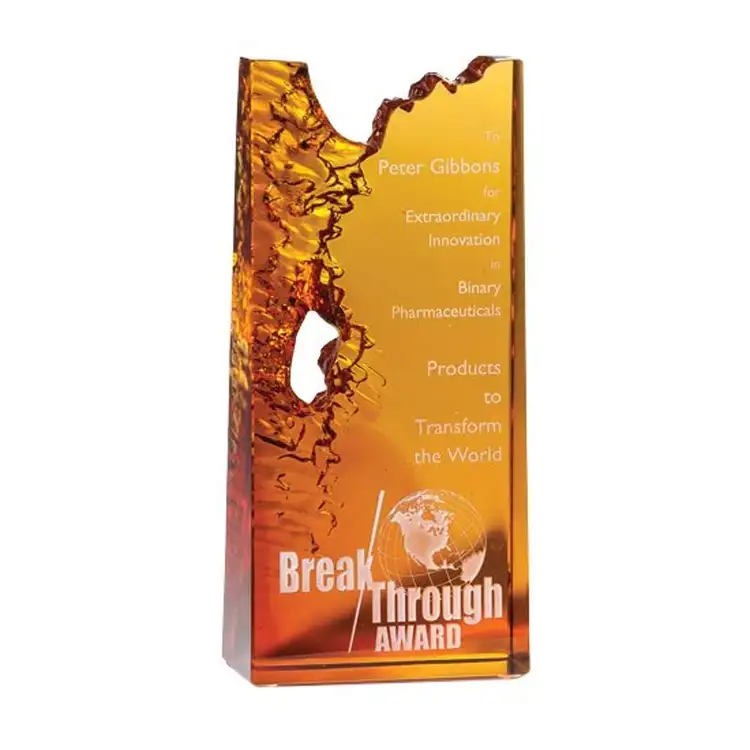 Trophée Quantum - Ambre