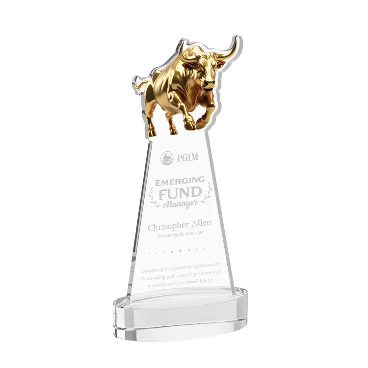 Trophée Raging Bull sur socle Alberton - Gravure #11