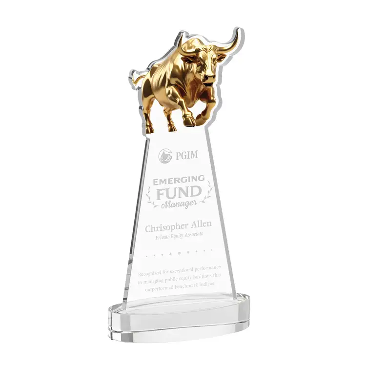 Trophée Raging Bull sur socle Alberton - Gravure #12