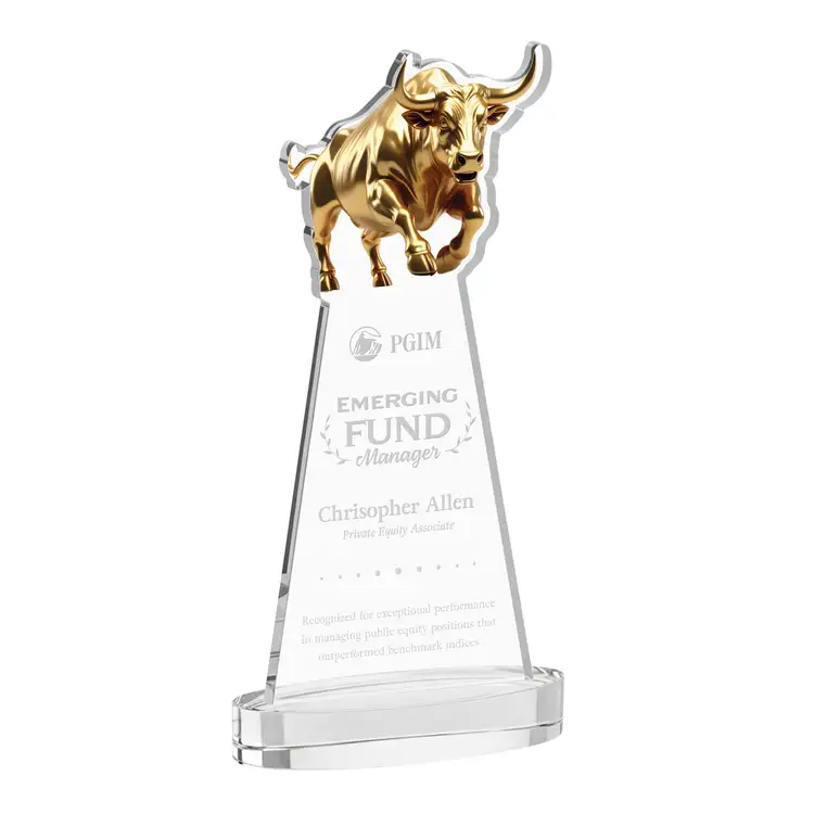 Trophée Raging Bull sur socle Alberton - Gravure #13
