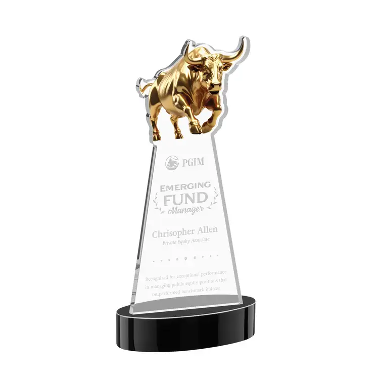 Trophée Raging Bull sur socle Alberton - Gravure #14