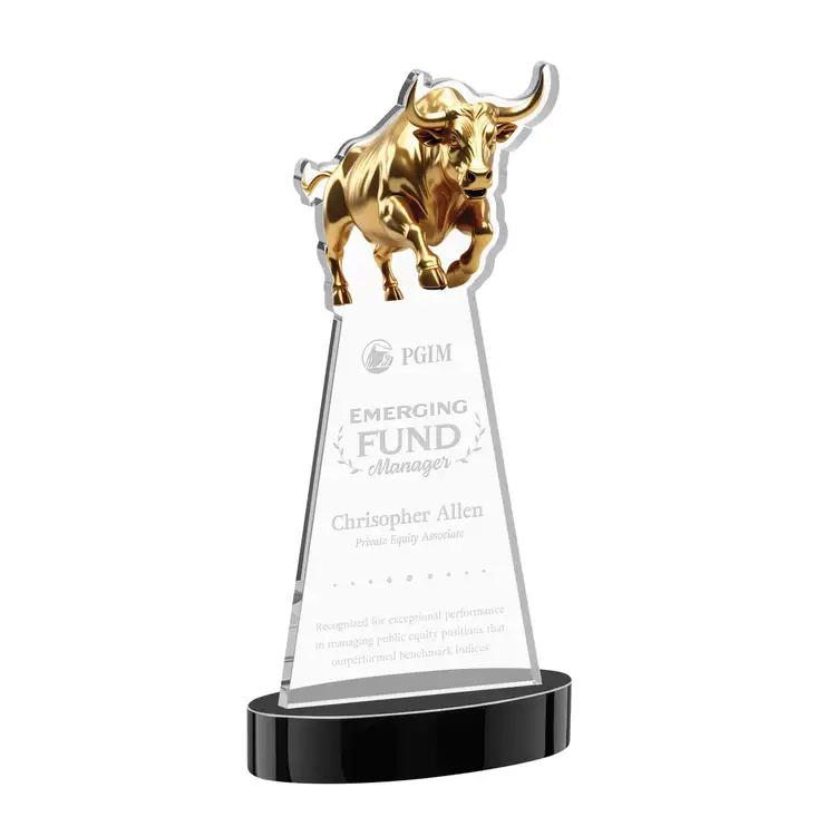 Trophée Raging Bull sur socle Alberton - Gravure #15