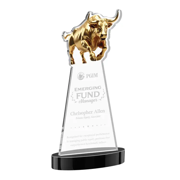 Trophée Raging Bull sur socle Alberton - Gravure #16