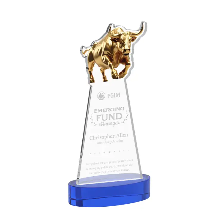 Trophée Raging Bull sur socle Alberton - Gravure #17