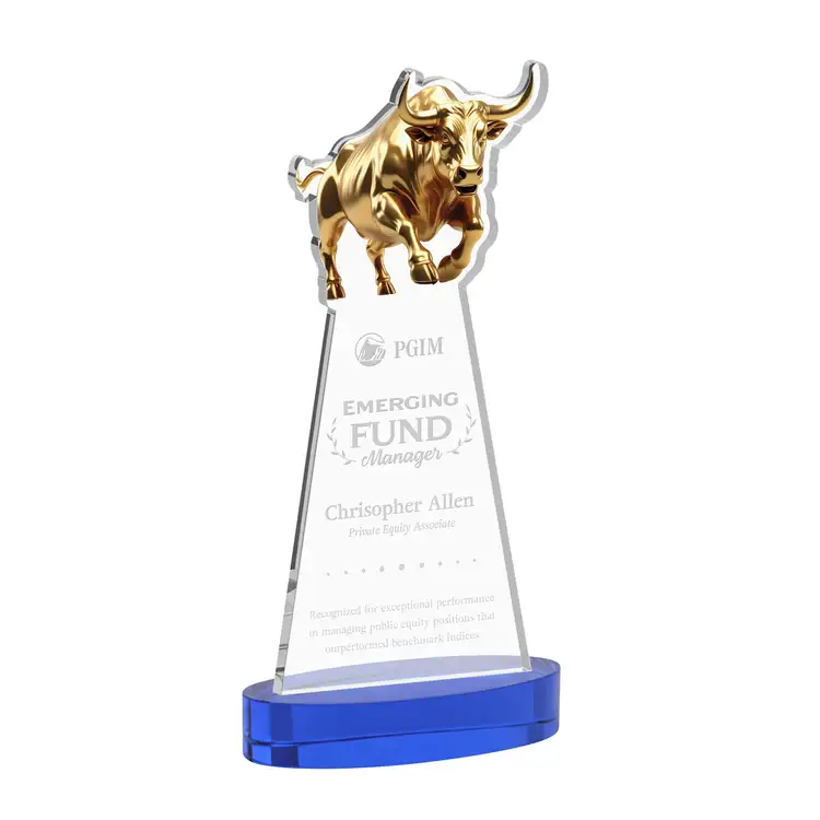 Trophée Raging Bull sur socle Alberton - Gravure #18
