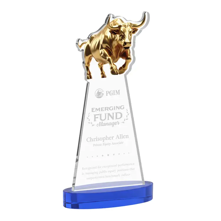 Trophée Raging Bull sur socle Alberton - Gravure #19