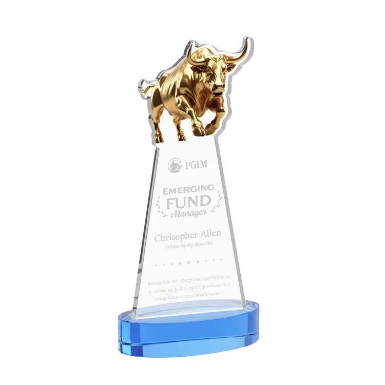 Trophée Raging Bull sur socle Alberton - Gravure #23
