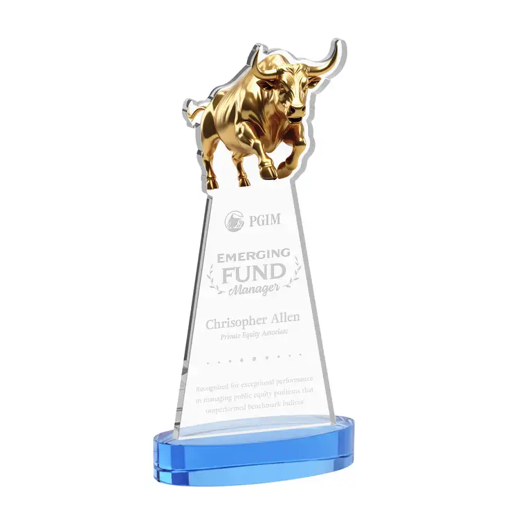 Trophée Raging Bull sur socle Alberton - Gravure #24