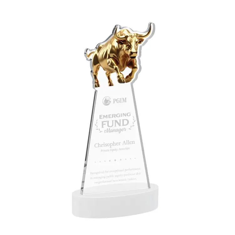 Trophée Raging Bull sur socle Alberton - Gravure #26