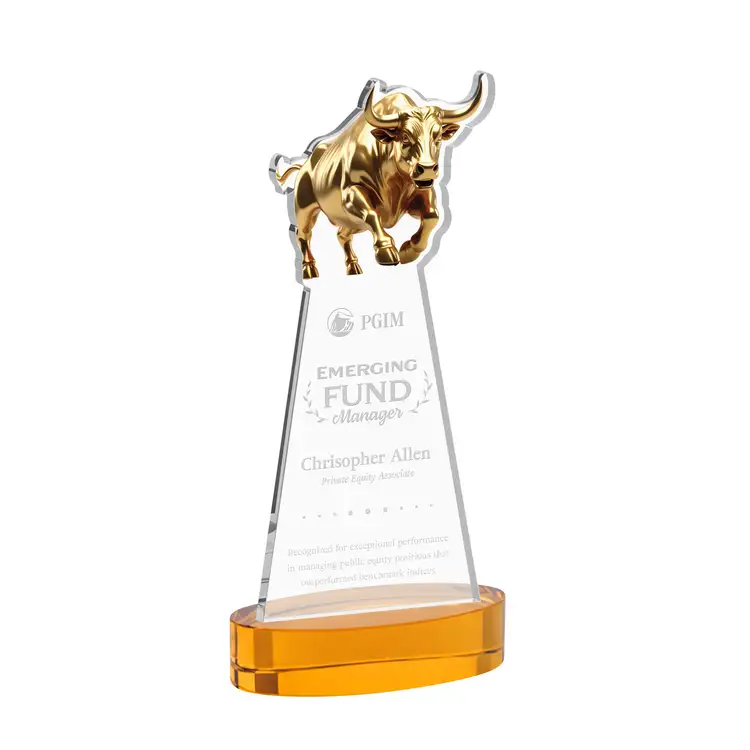 Trophée Raging Bull sur socle Alberton - Gravure #29