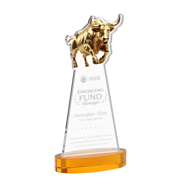 Trophée Raging Bull sur socle Alberton - Gravure #30
