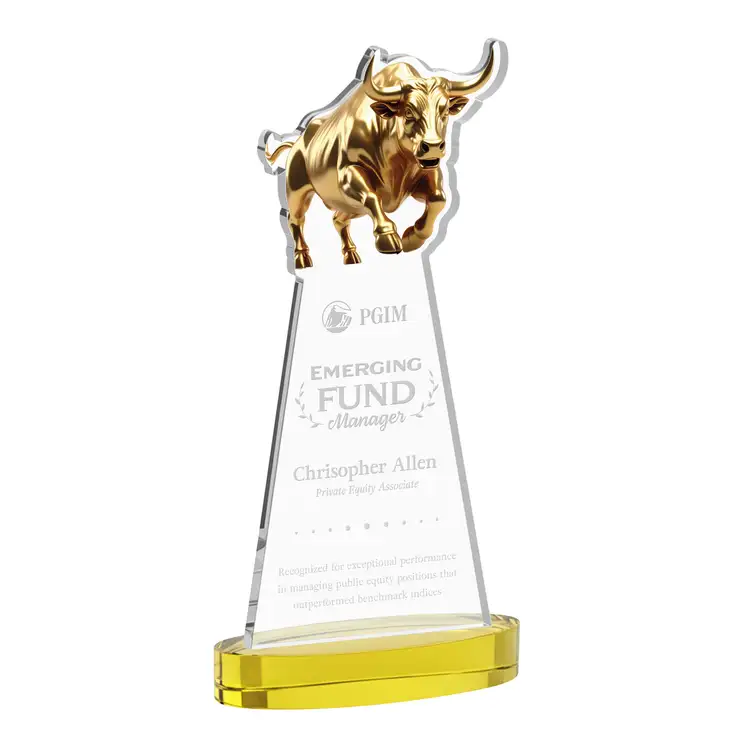 Trophée Raging Bull sur socle Alberton - Gravure #37