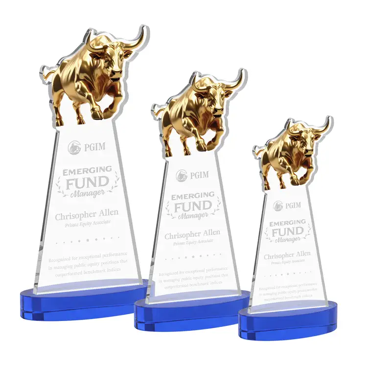 Trophée Raging Bull sur socle Alberton - Gravure #4