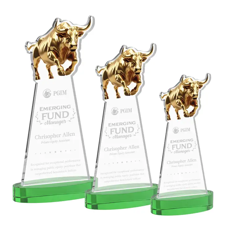 Trophée Raging Bull sur socle Alberton - Gravure #5