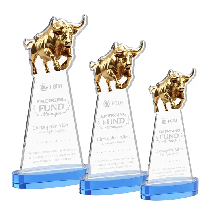 Trophée Raging Bull sur socle Alberton - Gravure #6