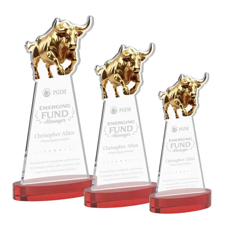 Trophée Raging Bull sur socle Alberton - Gravure #9