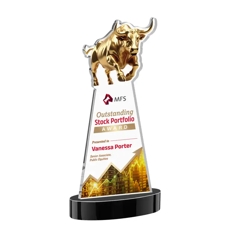 Trophée Raging Bull sur socle Alberton - Multicolore #15