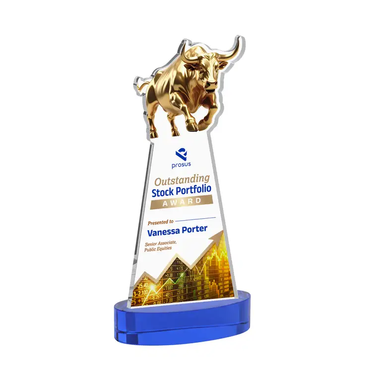 Trophée Raging Bull sur socle Alberton - Multicolore #17