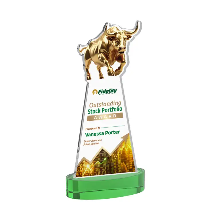 Trophée Raging Bull sur socle Alberton - Multicolore #20