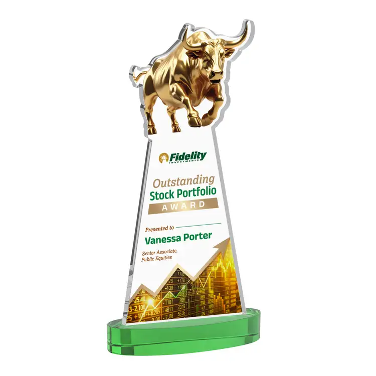 Trophée Raging Bull sur socle Alberton - Multicolore #22