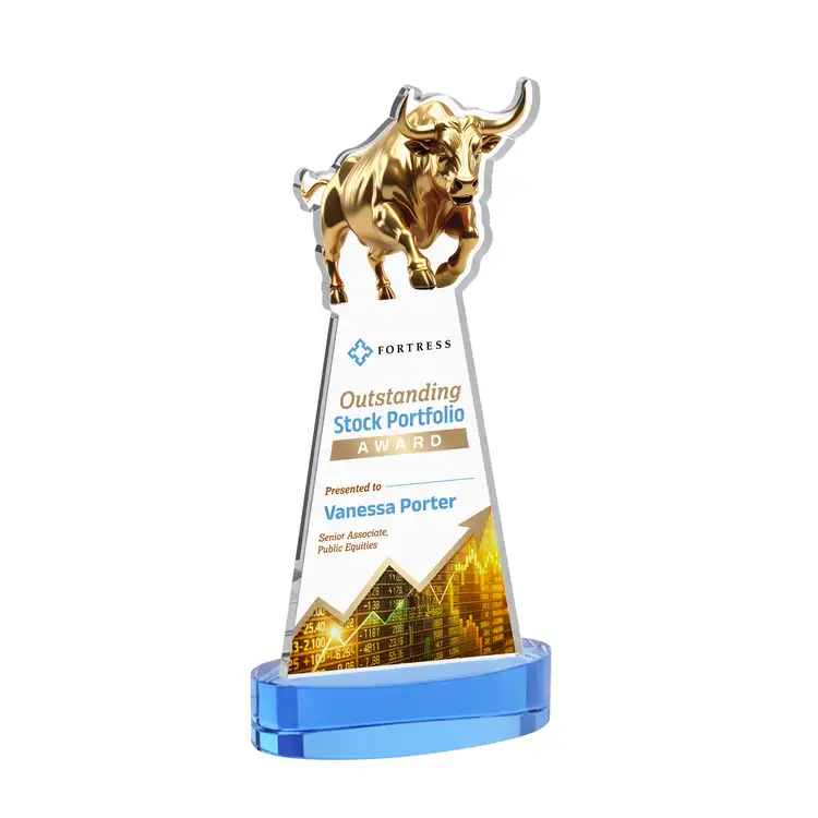 Trophée Raging Bull sur socle Alberton - Multicolore #23