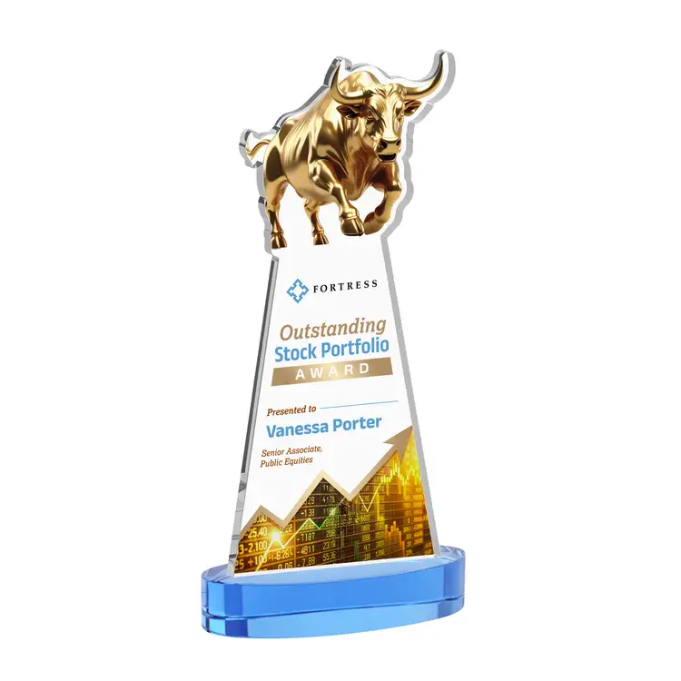 Trophée Raging Bull sur socle Alberton - Multicolore #24