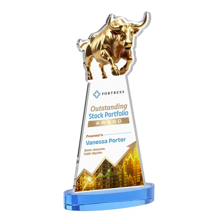 Trophée Raging Bull sur socle Alberton - Multicolore #25