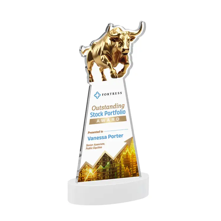 Trophée Raging Bull sur socle Alberton - Multicolore #26