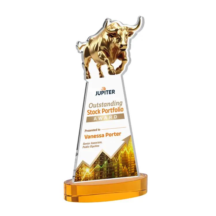 Trophée Raging Bull sur socle Alberton - Multicolore #30
