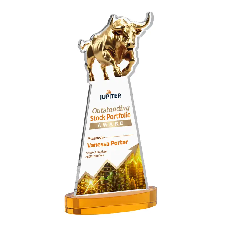 Trophée Raging Bull sur socle Alberton - Multicolore #31