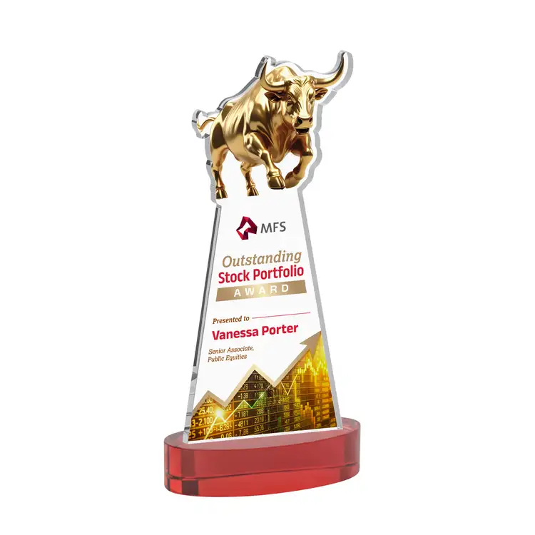 Trophée Raging Bull sur socle Alberton - Multicolore #32