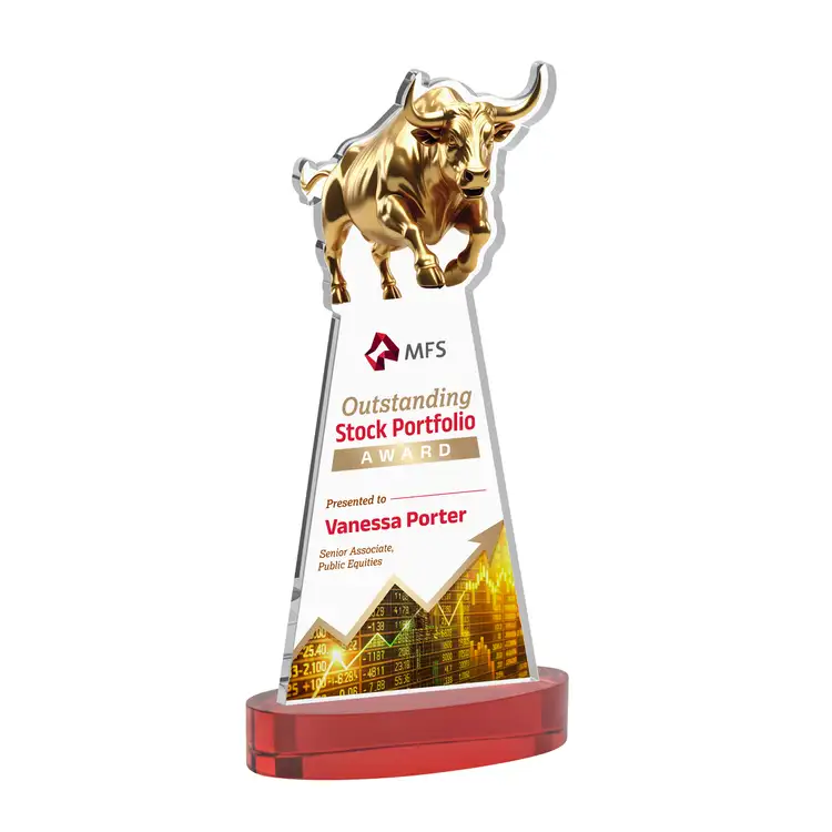 Trophée Raging Bull sur socle Alberton - Multicolore #33