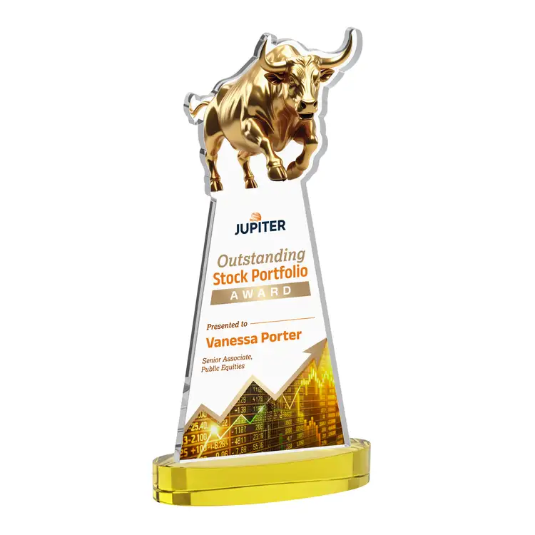 Trophée Raging Bull sur socle Alberton - Multicolore #37