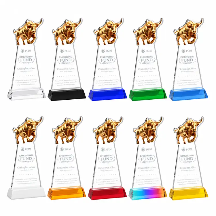 Raging Bull Award on Hartford Base - Deep Etch