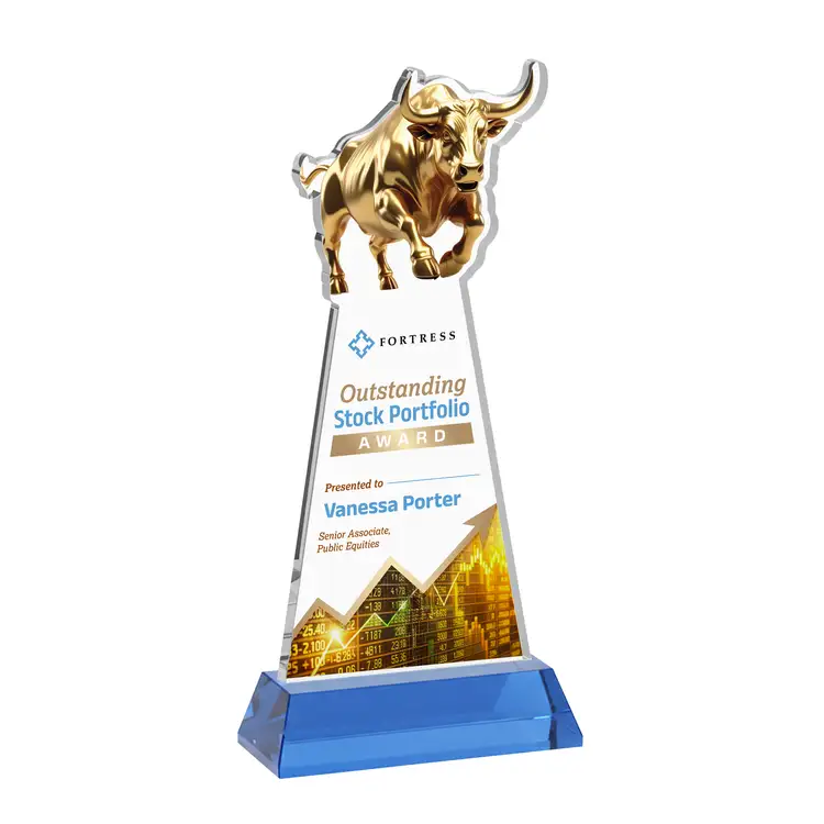 Raging Bull Award on Hartford Base - Multicolor #25