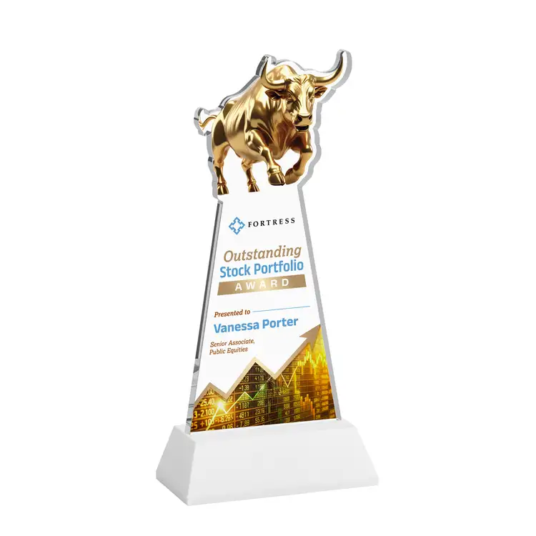Raging Bull Award on Hartford Base - Multicolor #27