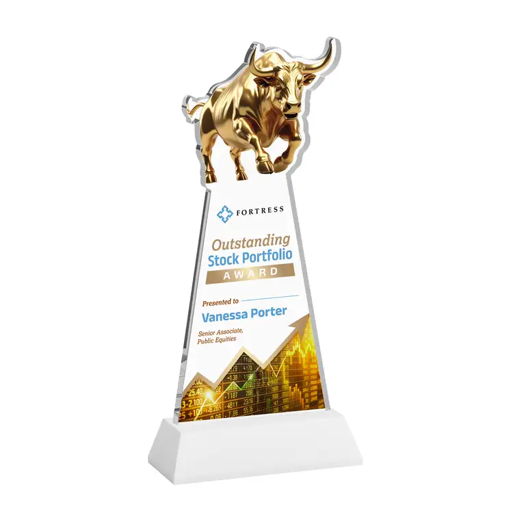 Raging Bull Award on Hartford Base - Multicolor #28