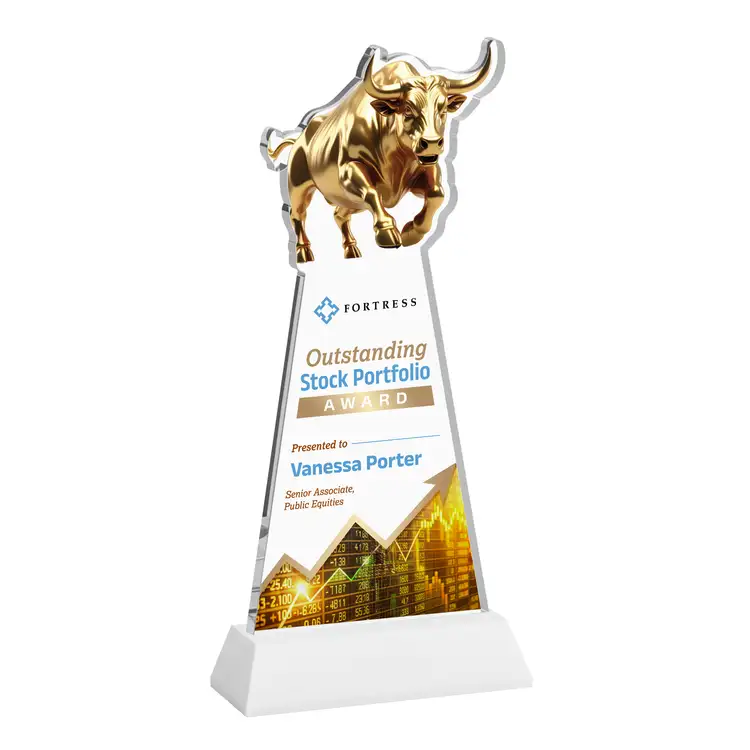 Raging Bull Award on Hartford Base - Multicolor #29