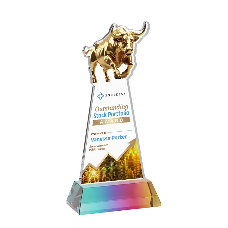 Raging Bull Award on Hartford Base - Multicolor #36