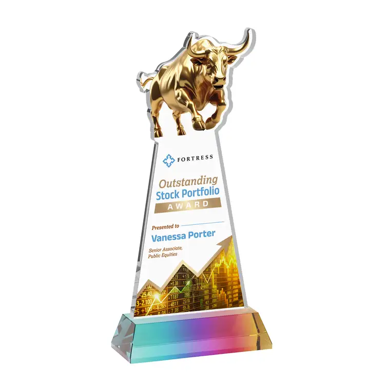 Raging Bull Award on Hartford Base - Multicolor #37