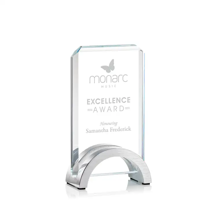 Ravel Starfire Crystal Award on Aluminum Base #2