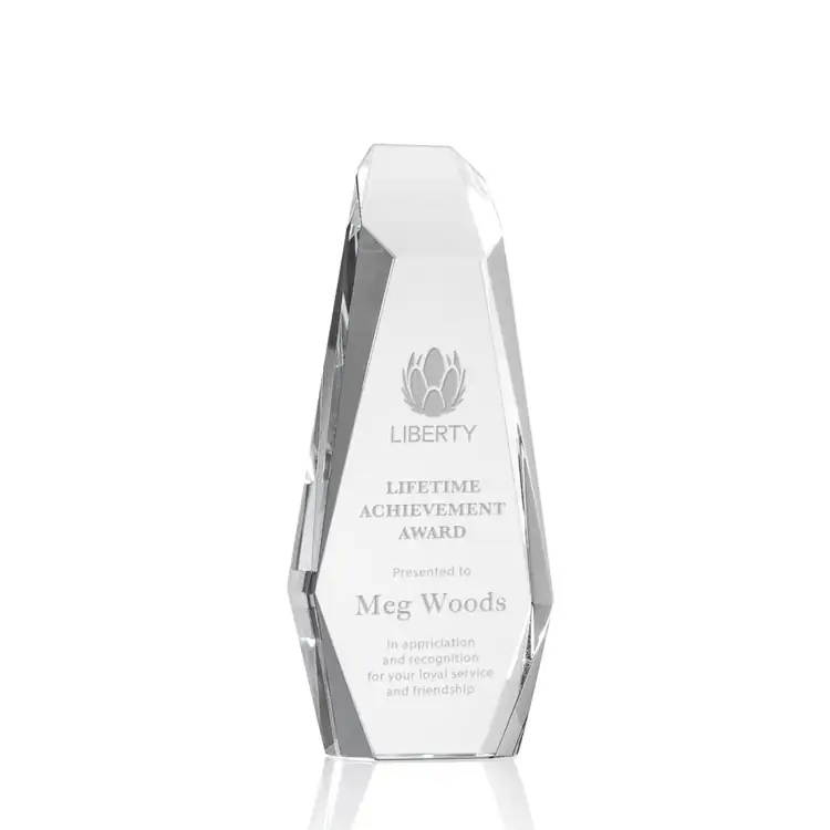 Rawlinson Optical Crystal Award - Deep Etch #2