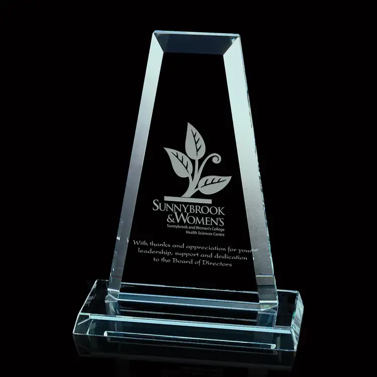 Regency Tower Jade Glass Award #4