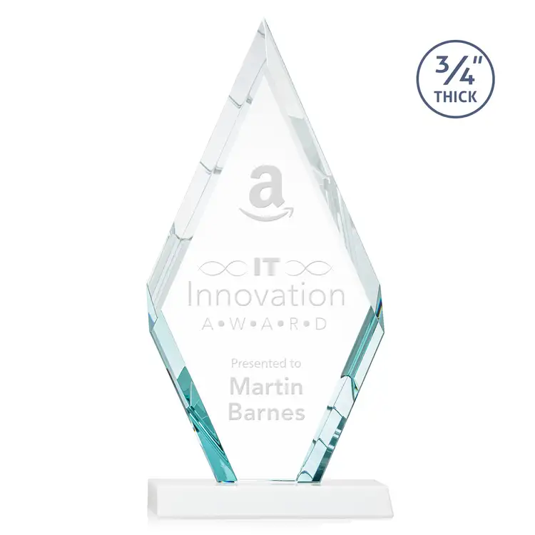 Richmond Award - Starfire Crystal - Engraved #8