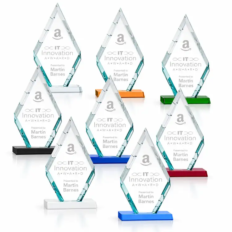 Richmond Award - Starfire Crystal - Engraved