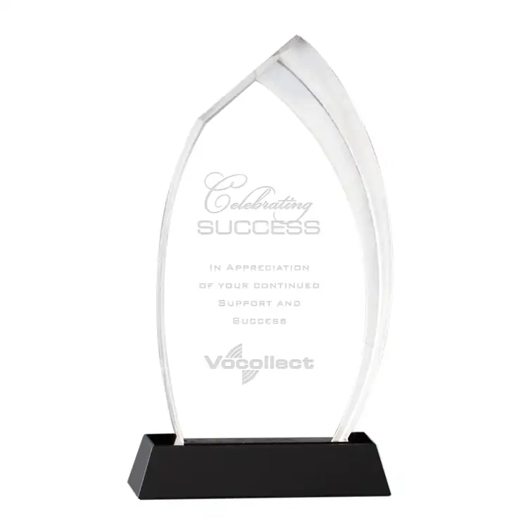 Rotherham Optical Crystal Award - Deep Etch