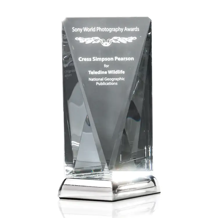 Trophée Rubicon R.S. Owens en cristal optique #4